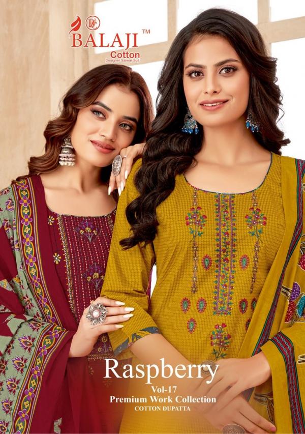 	Balaji Rasberry Vol-17 – Embroidery Dress Material